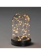 Ozdoby bożonarodzeniowe - Konstsmide Dekoracyjna lampa LED w kolorze czarnym - wys. 18,5 cm - miniaturka - grafika 1