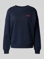 Bluzy damskie - Bluza o kroju regular fit z czystej bawełny - miniaturka - grafika 1