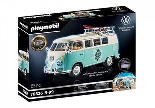 Playmobil VOLKSWAGEN VOLKSWAGEN T1 CAMPING BUS EDYCJA SPECJALNA 70826 - Klocki - miniaturka - grafika 1