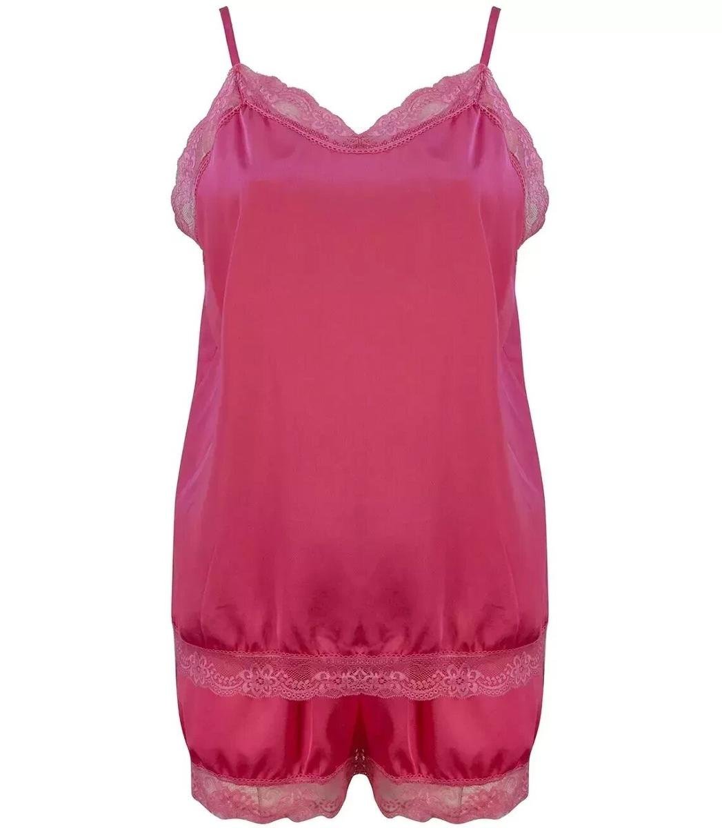 Komplet top + spodenki z koronką sexi-3XL/4XL