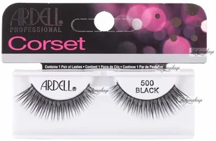Ardell Professional Corset sztuczne rzęsy 500 Black - Sztuczne rzęsy i akcesoria - miniaturka - grafika 2