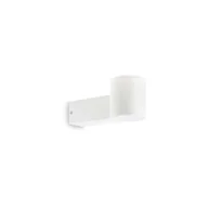 Lampy ogrodowe - Ideal Lux Podstawa kinkietu zewnętrznego CLIO MAP1 biała 146775 146775/IL - miniaturka - grafika 1