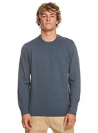 Swetry męskie - Quiksilver Kardigan męski niebieski M - miniaturka - grafika 1