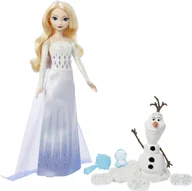Lalki dla dziewczynek - „Disney Frozen“ Elzos ir Olafo rinkinys HYH10 - miniaturka - grafika 1