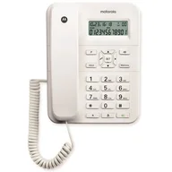 Telefony stacjonarne - Telefon MOTOROLA CT202 Biały - miniaturka - grafika 1