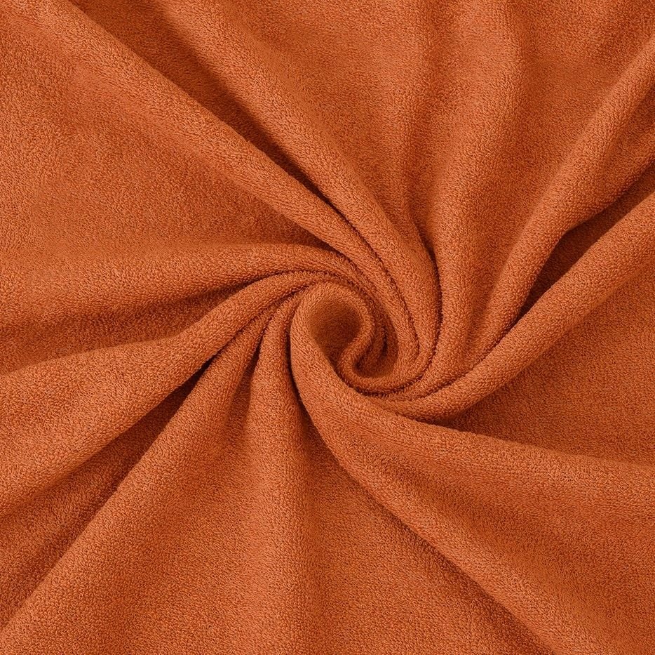 Kvalitex Prześcieradło frotte 160x200cm brązowe