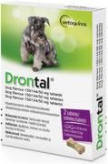 Artykuły przeciw pasożytom - Drontal, tabletki na pasożyty i robaki dla psów - 2 tabletki: - miniaturka - grafika 1