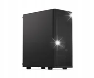Obudowy komputerowe - Obudowa Endorfy Ventum 200 Solid Midi Tower czarna - miniaturka - grafika 1
