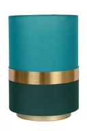 Lampy stojące - Lucide Tusse 10508/01/33 lampa stołowa lampka 1x40W E14 zielona - miniaturka - grafika 1