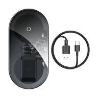 Ładowarki do telefonów - Baseus Bezprzewodowa Ładowarka indukcyjna Qi 15W - miniaturka - grafika 1