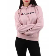 Bluzy sportowe damskie - Bluza na co dzień damska CHAMPION z kapturem - miniaturka - grafika 1