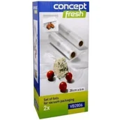 Folia, papier śniadaniowy, serwetki - CONCEPT Folia do zgrzewarki CONCEPT VB-2806 2 sztuki) VB 2806 - miniaturka - grafika 1