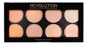 Cienie do powiek - Makeup Revolution Ultra Palette Paleta 8 róży Hot Spice - miniaturka - grafika 1