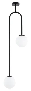 Vector lampa wisząca 2xE14 czarna/biały 62448 - Lampy sufitowe - miniaturka - grafika 1