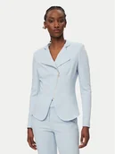 Marynarki i żakiety damskie - Rinascimento Marynarka CFC0127901003 Błękitny Slim Fit - miniaturka - grafika 1