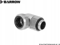 Chłodzenie wodne - Barrow Barrow Multi-Link Adapter Anschluss 90 Grad G1/4 Zoll AG auf 12mm AD Hardtube - drehbar, silber - miniaturka - grafika 1