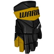 Hokej - Rękawice hokejowe Warrior Alpha LX2 Max Black/Gold Junior 12 cali - miniaturka - grafika 1