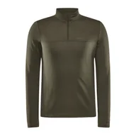 Bluzy sportowe męskie - Męska Bluza CRAFT CORE GAIN MIDLAYER M 1909496-680000 – Oliwkowy - miniaturka - grafika 1