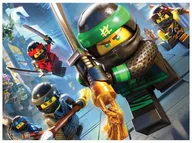 Ciasta i półprodukty do ciast - Dekoracyjny opłatek tortowy Ninjago - A4 - miniaturka - grafika 1