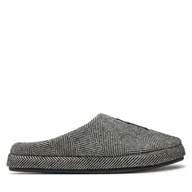 Kapcie męskie - Kapcie Tommy Hilfiger Embroi Herringbone House Shoe FM0FM05539 Czarny - miniaturka - grafika 1