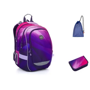 Topgal Komplet szkolny CODA 24007 SET MEDIUM - Plecaki szkolne i tornistry - miniaturka - grafika 1