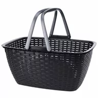 Torby i wózki na zakupy - Koszyk kosz torba pojemnik na zakupy piknik grzyby kod: O-730213 + Sprawdź na SuperWnetrze.pl - miniaturka - grafika 1