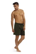 Kąpielówki męskie - Lorin Kąpielówki F9562/V1 Khaki S Khaki - miniaturka - grafika 1