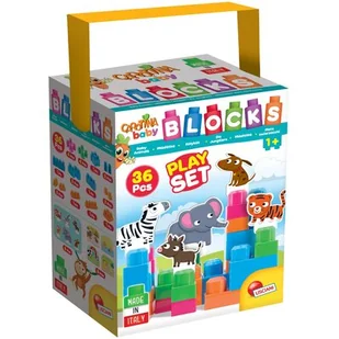 Carotina klocki konstrukcyjne Szczęśliwe zwierzątka - Klocki - miniaturka - grafika 1