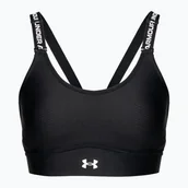 Bielizna sportowa damska - Biustonosz fitness Under Armour Infinity Mid black/white - miniaturka - grafika 1