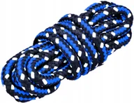 Akcesoria obuwnicze - CZARNE + NIEBIESKIE Sznurówki do Butów Outdoor Adidasów Sznurowadła 75 cm - miniaturka - grafika 1