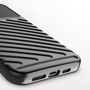 Thunder Case elastyczne pancerne etui pokrowiec iPhone 13 Pro Max czarny - Etui i futerały do telefonów - miniaturka - grafika 11