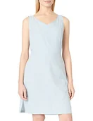 Sukienki - Jack Wolfskin Damska Sukienka Costa Calma Swobodna, Niebieska Sukienka, Standardowa - miniaturka - grafika 1