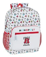 Plecaki - safta Uniseks, dziecięcy plecak M754, biały (biały) - M754 - miniaturka - grafika 1