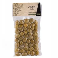 Pasztet i przetwory mięsne - PYSZNE, zielone GRECKIE oliwki, próżnia 300g - miniaturka - grafika 1