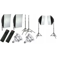 Lampy studyjne - Zestaw oświetleniowy XREC 10w1 LED803 - miniaturka - grafika 1