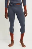 Spodnie sportowe męskie - Helly Hansen legginsy funkcyjne LIFA MERINO kolor szary 49366 - miniaturka - grafika 1