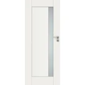 Drzwi wewnętrzne - DRE Skrzydło drzwiowe Alva 2 pokojowe Biel alpejska 80L - miniaturka - grafika 1