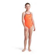 Stroje kąpielowe dla dziewczynek - Strój kąpielowy dziewczęcy Star Graphic Swimsuit Lightdrop Back - miniaturka - grafika 1