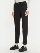 Spodnie damskie - Calvin Klein Jeansy K20K207607 Czarny Slim Fit - miniaturka - grafika 1