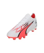 Piłka nożna - PUMA Damskie buty piłkarskie Ultra Match Fg/Ag WN's, Puma White PUMA Black Fire Orchidea, 40.5 EU - miniaturka - grafika 1