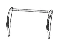 Dodatki do drukarek i skanerów - Zebra P1080383-207 element maszyny drukarskiej Zatrzask 1 szt. - miniaturka - grafika 1