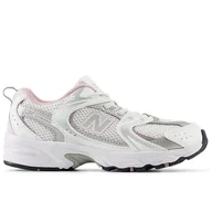 Buty dla dziewczynek - Buty dziecięce New Balance PZ530GK - białe - miniaturka - grafika 1