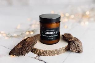 Świeca Sojowa 100% Białe Drzewo Sandałowe 180 Ml - Aromma - Świece - miniaturka - grafika 1