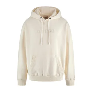 Męska Bluza GUESS FINCH TERRY GUESS WASHED HOODY M4RQ33K9YI1-F0F8 – Beżowy - Bluzy męskie - miniaturka - grafika 1
