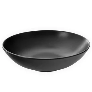 Orion Komplet ceramicznych talerzy głębokich Alfa 20,5 cm, czarny, 6 szt. - Talerze - miniaturka - grafika 1
