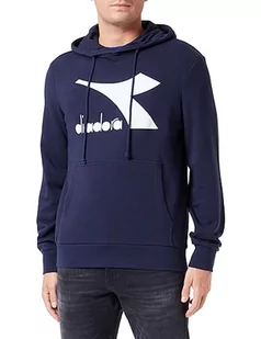 Diadora Hoodie Core Bluza Męska, Classic Navy, M - Bluzy męskie - miniaturka - grafika 1