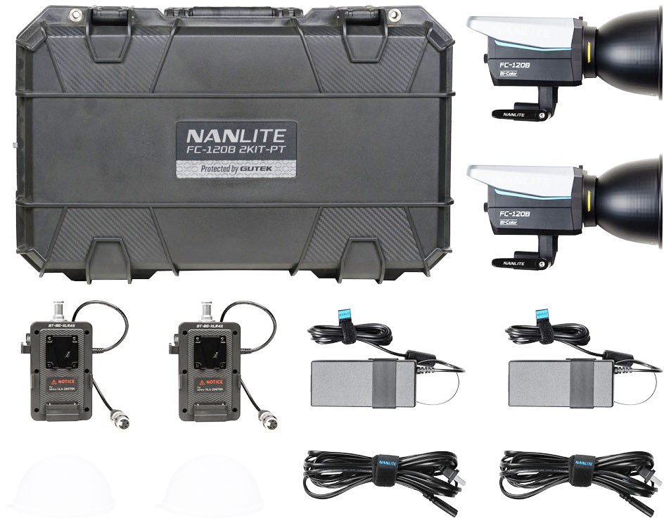 Nanlite FC-120B 2KIT-PT Bi color Beleuchtungs-Set