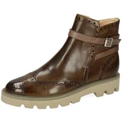 Botki damskie - Melvin & Hamilton Botki damskie Selina 25, szarobrązowy, 42 EU Weit - miniaturka - grafika 1