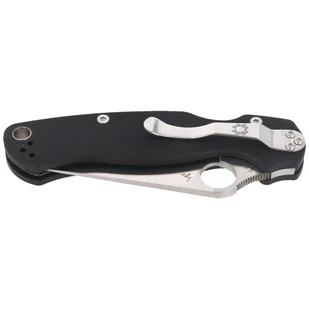 Nóż składany Spyderco Para Military 2 G-10 Black Plain (C81GP2) - Noże - miniaturka - grafika 6