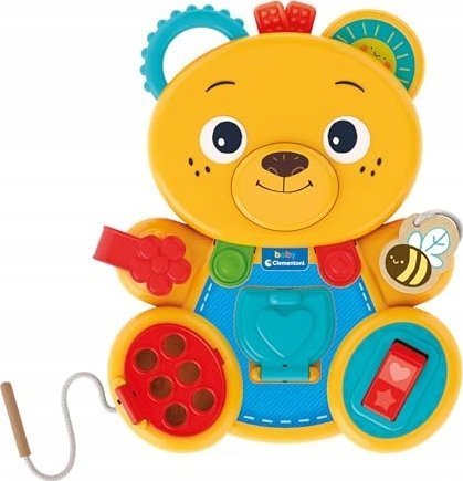 Clementoni TOY EDUCATIONAL BABY BEAR BUSY PANEL
